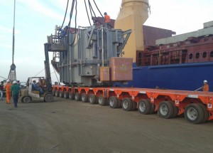 Discharging from Vessel2